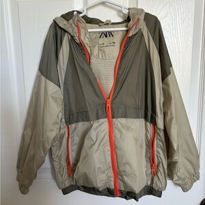 Boys Zara windbreaker/rain jacket
